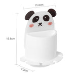 Badezimmerwandregal Cartoon Tierzahnbürstenhalter, Panda, Tiger, Koala, Schweinchen