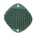 2er-Pack multifunktionale Silikon-Reinigungsbürste, ölfreier Küchenreinigungsschwamm, Honigknospenrot, Bambusgrün, Kieferngrau