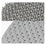 2er-Pack multifunktionale Silikon-Reinigungsbürste, ölfreier Küchenreinigungsschwamm, Honigknospenrot, Bambusgrün, Kieferngrau