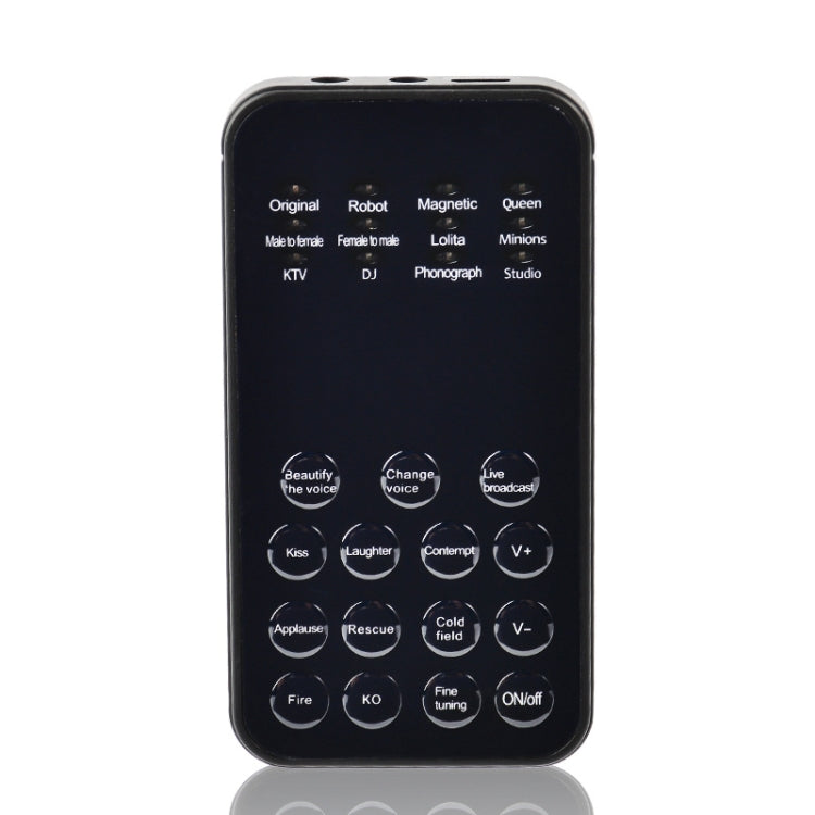 Universelle Mini-Soundkarte Stimmverzerrer für Mobiltelefone und Computer, S9