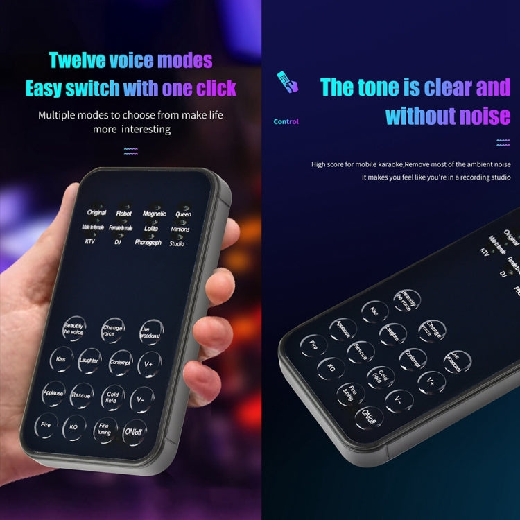 Universelle Mini-Soundkarte Stimmverzerrer für Mobiltelefone und Computer, S9