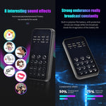 Universelle Mini-Soundkarte Stimmverzerrer für Mobiltelefone und Computer, S9