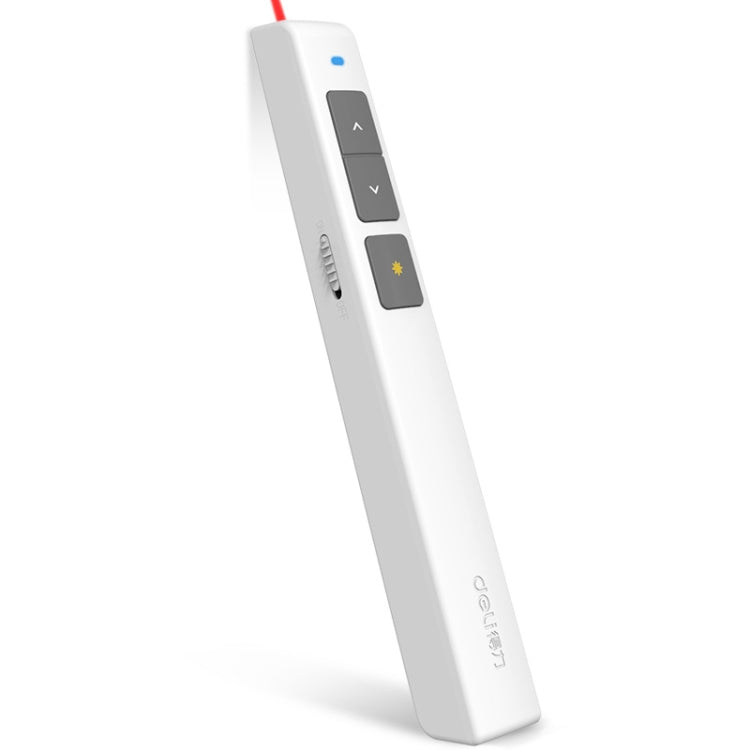 Deli 2.4GHz Laser-Präsentationsfernbedienung wiederaufladbar, 2802PL (Weiß), 2802PL (Schwarz), 2802L (Weiß), 2802L (Schwarz)