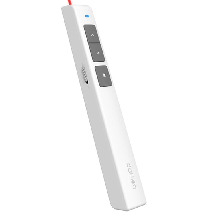 Deli 2.4GHz Laser-Präsentationsfernbedienung wiederaufladbar, 2802PL (Weiß), 2802PL (Schwarz), 2802L (Weiß), 2802L (Schwarz)