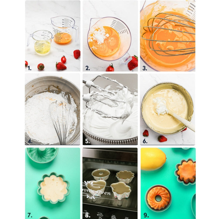 Kreative DIY Silikon-Kuchenform Muffin-Backform, Stil: Bär (Macron Rosa), Blumenförmig (Macron Grün), Blumenförmig (Macron Rosa), Blumenförmig (Bonbonfarben), Hohl (Macron Cyan), Hohl (Macron Rosa), Hohl (Bonbonfarben)