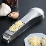 304 Edelstahl Knoblauchpresse Ingwer Knoblauch Zerkleinerer Manuell, Knoblauchpresse