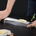 304 Edelstahl Knoblauchpresse Ingwer Knoblauch Zerkleinerer Manuell, Knoblauchpresse