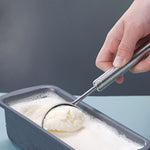 2 STÜCK 304 Edelstahl Eislöffel Dessertlöffel Eisportionierer, Eisportionierer