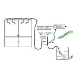 MIUS Simulierte Regenwald-Ökologie-Mini-Sprühatomisations-Befeuchtungspumpe, CN-Stecker, Befeuchtungspumpe