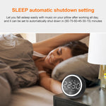 X10 Multifunktionaler Bluetooth-Lautsprecher LED-Nachtlicht-Wecker Bluetooth-Lautsprecher, unterstützt TF-Karte & AUX & FM-Radio, US-Stecker, EU-Stecker, UK-Stecker
