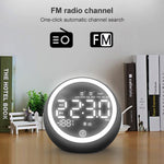 X10 Multifunktionaler Bluetooth-Lautsprecher LED-Nachtlicht-Wecker Bluetooth-Lautsprecher, unterstützt TF-Karte & AUX & FM-Radio, US-Stecker, EU-Stecker, UK-Stecker
