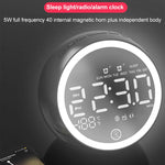 X10 Multifunktionaler Bluetooth-Lautsprecher LED-Nachtlicht-Wecker Bluetooth-Lautsprecher, unterstützt TF-Karte & AUX & FM-Radio, US-Stecker, EU-Stecker, UK-Stecker