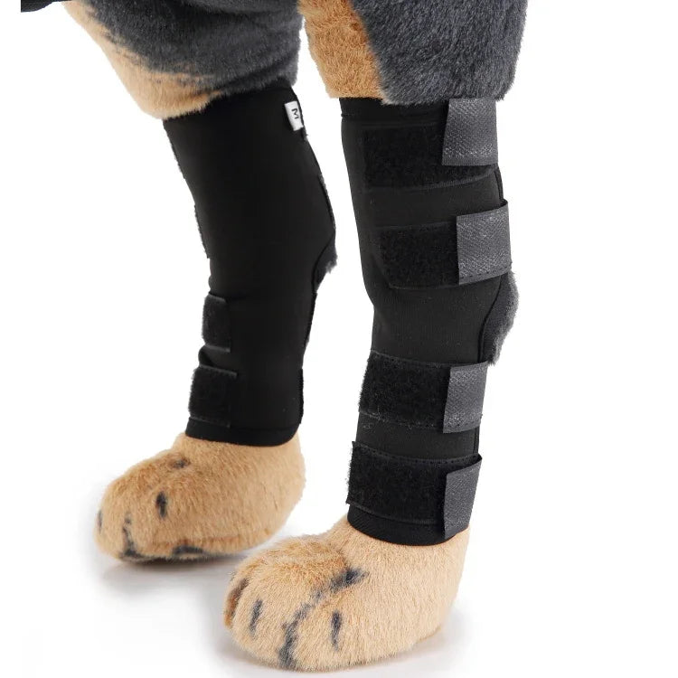 Hund Kniepolster, Beinschutz, Haustier-Schutzhülle für Operationen und Verletzungen, L, S, M
