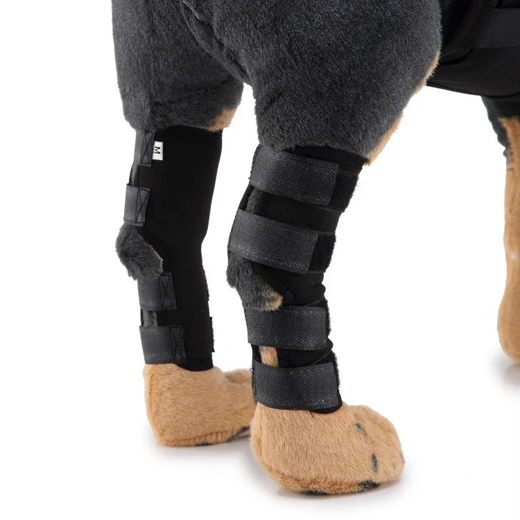 Hund Kniepolster, Beinschutz, Haustier-Schutzhülle für Operationen und Verletzungen, L, S, M