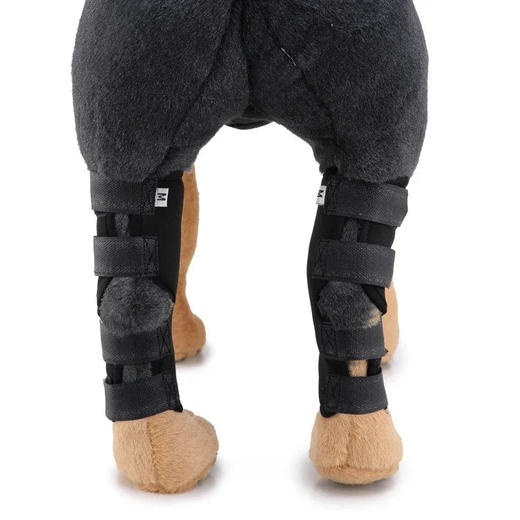 Hund Kniepolster, Beinschutz, Haustier-Schutzhülle für Operationen und Verletzungen, L, S, M