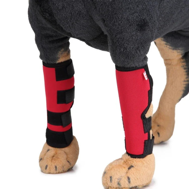 Hund Kniepolster, Beinschutz, Haustier-Schutzhülle für Operationen und Verletzungen, L, S, M