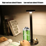 BC965 Studenten Augenschutz USB Wasserdichte LED Tischlampe Nachttisch Bar Tischlampe, Schwarz, Weiß, Weiß Lagerung, Gelb Marmor Muster, Tinten Marmor Muster