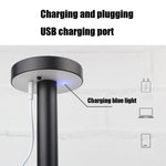 BC965 Studenten Augenschutz USB Wasserdichte LED Tischlampe Nachttisch Bar Tischlampe, Schwarz, Weiß, Weiß Lagerung, Gelb Marmor Muster, Tinten Marmor Muster