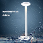 BC965 Studenten Augenschutz USB Wasserdichte LED Tischlampe Nachttisch Bar Tischlampe, Schwarz, Weiß, Weiß Lagerung, Gelb Marmor Muster, Tinten Marmor Muster