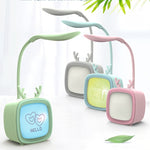 2 PCS Cute Pet USB Table Lamp Energy-Saving Eye Protection LED Bedroom Dormitory Night Light, Random Color Delivery, Rabbit, Cute Bear, Fawn, Archie