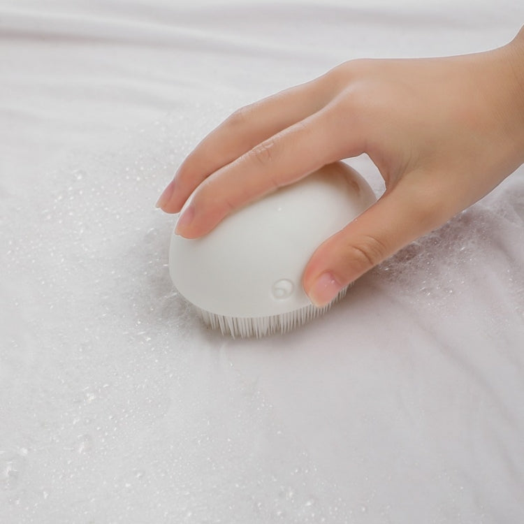 Kleiner Wal Wasch- und Schuhbürsten Haushaltsreinigungsbürsten, die weder Haare verlieren noch Kleidung beschädigen, Weiß, Blau, Beige