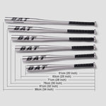 Baseballschläger aus Aluminiumlegierung für Bit Softballschläger, 25 Zoll (63-64 cm), 28 Zoll (70-71 cm), 30 Zoll (75-76 cm), 32 Zoll (80-81 cm), 34 Zoll (85-86 cm), 20 Zoll (51-52 cm)