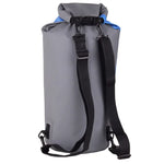 LUCKSTONE 60L Outdoor Rafting- und Flusstrekking Wasserdichter Rucksack Schultertasche Aufblasbare Schwimmtasche Tragetasche Eimer Tasche, 60L