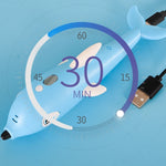 3D-Druckstift, dreidimensionaler Mal-Graffiti-Pinsel, Delfinrosa