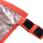 Outdoor-Wander-Camping-Wärmereflektierende Thermoisolations-Schlafsack-Notfalldecke, Doppelhülle 200 cm x 145 cm, Mumie 210 cm x 83 cm, Einzelhülle 200 x 72 cm (Silbergrau)