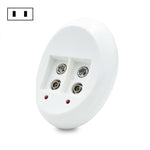 9V Li-Ion Wiederaufladbare Batterie 6F22 9V Lithium Batterien Ladegerät, US-Stecker, EU-Stecker