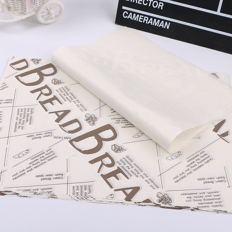 100 Blatt/Packung Kuchen-Pergamentpapier Backverpackung Tellerpapier Hamburgerpapier, Farbe: Klassische Zeitung, Klassische Zeitung, Farbgebäck, Oranger Turm, Weiß Englisch, Kaffee Englisch, Weizen Englisch, Reinweiß, Dickes Kraftpapier, Grauer Turm