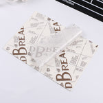 100 Blatt/Packung Kuchen-Pergamentpapier Backverpackung Tellerpapier Hamburgerpapier, Farbe: Klassische Zeitung, Klassische Zeitung, Farbgebäck, Oranger Turm, Weiß Englisch, Kaffee Englisch, Weizen Englisch, Reinweiß, Dickes Kraftpapier, Grauer Turm