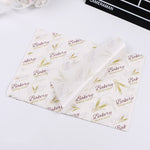 100 Blatt/Packung Kuchen-Pergamentpapier Backverpackung Tellerpapier Hamburgerpapier, Farbe: Klassische Zeitung, Klassische Zeitung, Farbgebäck, Oranger Turm, Weiß Englisch, Kaffee Englisch, Weizen Englisch, Reinweiß, Dickes Kraftpapier, Grauer Turm