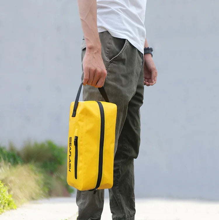 SEAFLASH 4L Wasserdichte Tasche Trocken- und Nasstrennung Schwimmtasche Strandkupplung Wasserdichte Aufbewahrungstasche, SEAFLASH 4L