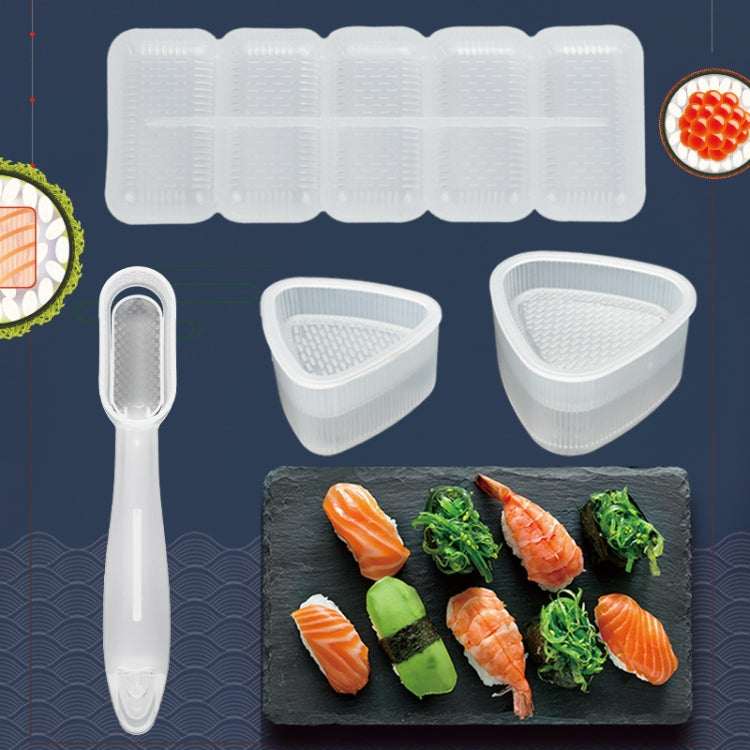 4 Sets Kinder Bento DIY Reisbällchen Sushi Form Set, Groß Klein Dreieck