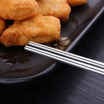 1 Paar verlängerte Essstäbchen, Edelstahl, rutschfest, verbrühungssicher, lange Essstäbchen, Nudel-Essstäbchen, Hot Pot Essstäbchen, 36cm