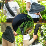 Outdoor Klapphocker Tragbarer Anstehhocker Angel-Mazza Teleskop-Klapphocker, Klapphocker