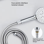 Brauseschlauch Warmwasserbereiter Regendusche Badezimmer Edelstahldusche PVC-Düsenschlauch, 1,5m Silber, 2m Silber, 1,5m Golden, 2m Golden