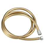 Brauseschlauch Warmwasserbereiter Regendusche Badezimmer Edelstahldusche PVC-Düsenschlauch, 1,5m Silber, 2m Silber, 1,5m Golden, 2m Golden