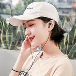 In-Ear Ohrhörer Bass Handy Spiel Sport Kabelgebundenes Headset, Schwarz, Silber