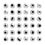 83-in-1 Tortendekorations-Set, Backzubehör, Spritztüllen und Gebäckfärbeutensilien, 83 Teile/Set