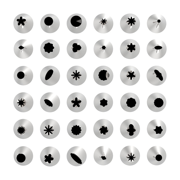 83-in-1 Tortendekorations-Set, Backzubehör, Spritztüllen und Gebäckfärbeutensilien, 83 Teile/Set