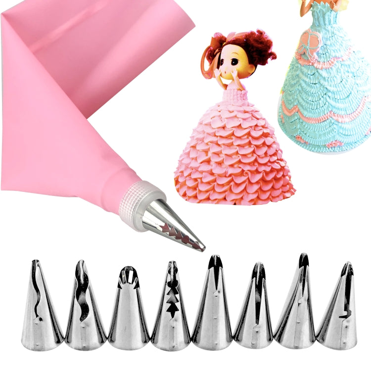 83-in-1 Tortendekorations-Set, Backzubehör, Spritztüllen und Gebäckfärbeutensilien, 83 Teile/Set