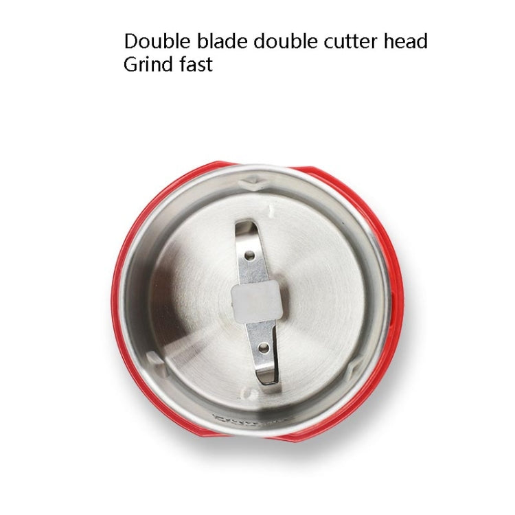 Elektrische kleine Mühle Haushalt Gewürze Verschiedene Körner Chinesische Medizin Kaffeemühle, 220V EU-Stecker (Weiß), 220V EU-Stecker (Schwarz), 220V UK-Stecker (Weiß), 220V UK-Stecker (Schwarz), 110V US-Stecker (Weiß), 110V US-Stecker (Schwarz)