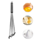 Manueller Schneebesen Edelstahl Glasperle Eierschneebesen Küche Haushalt Hand-Backwerkzeuge Typ A 12 Zoll, Typ A 12 Zoll, Typ A 10 Zoll, Typ B 12 Zoll, Typ B 10 Zoll, Typ C 12 Zoll, Typ C 10 Zoll