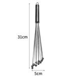Manueller Schneebesen Edelstahl Glasperle Eierschneebesen Küche Haushalt Hand-Backwerkzeuge Typ A 12 Zoll, Typ A 12 Zoll, Typ A 10 Zoll, Typ B 12 Zoll, Typ B 10 Zoll, Typ C 12 Zoll, Typ C 10 Zoll