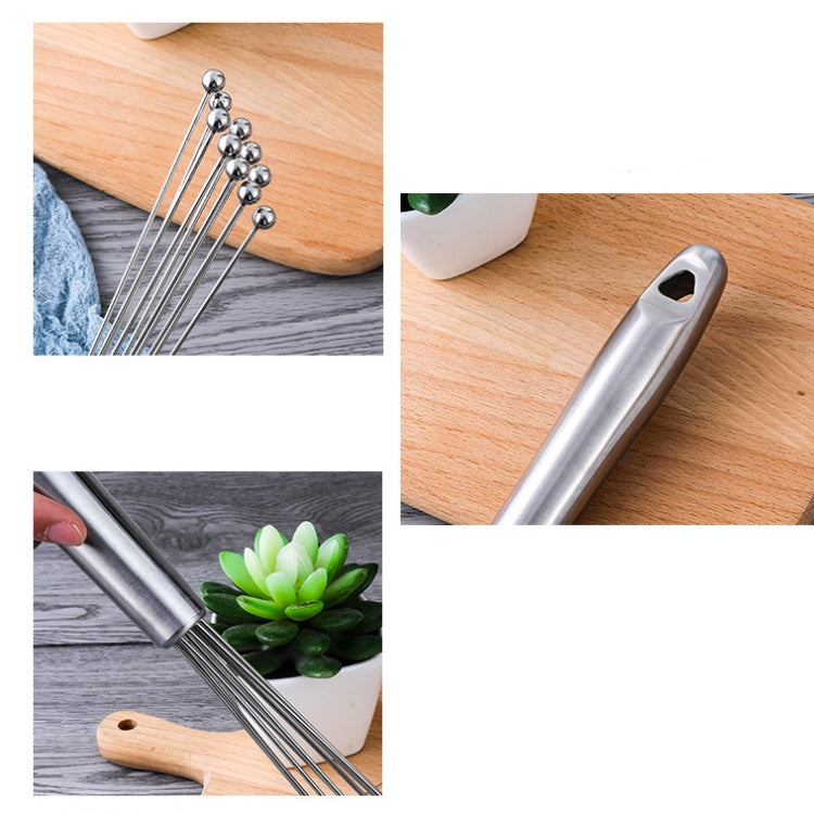 Manueller Schneebesen Edelstahl Glasperle Eierschneebesen Küche Haushalt Hand-Backwerkzeuge Typ A 12 Zoll, Typ A 12 Zoll, Typ A 10 Zoll, Typ B 12 Zoll, Typ B 10 Zoll, Typ C 12 Zoll, Typ C 10 Zoll
