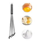 Manueller Schneebesen Edelstahl Glasperle Eierschneebesen Küche Haushalt Hand-Backwerkzeuge Typ A 12 Zoll, Typ A 12 Zoll, Typ A 10 Zoll, Typ B 12 Zoll, Typ B 10 Zoll, Typ C 12 Zoll, Typ C 10 Zoll