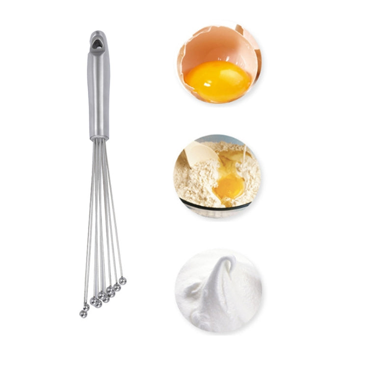 Manueller Schneebesen Edelstahl Glasperle Eierschneebesen Küche Haushalt Hand-Backwerkzeuge Typ A 12 Zoll, Typ A 12 Zoll, Typ A 10 Zoll, Typ B 12 Zoll, Typ B 10 Zoll, Typ C 12 Zoll, Typ C 10 Zoll