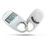 Carabiner Keychain 3D Pedometer, Carabiner